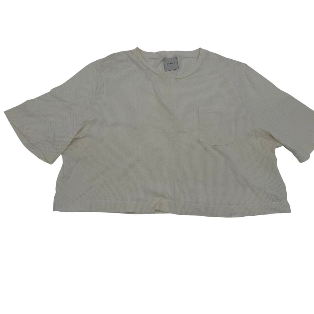 Varley bexley mesh pocket t shirt size large